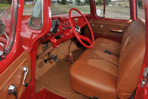 Classic 55 Chevy Truck Interior