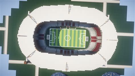 SOCCER STADIUM Minecraft Map