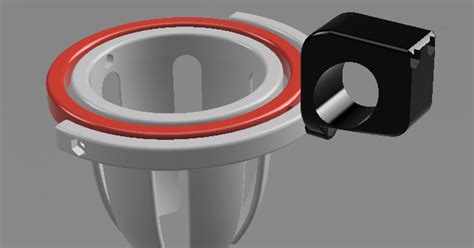 Gyro cup holder with side walls by Bazyliskus | Download free STL model ...