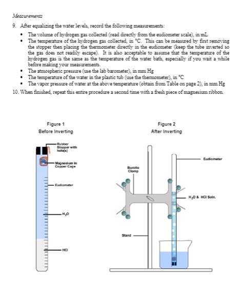 Solved Experimental Determination of the Gas Constant | Chegg.com