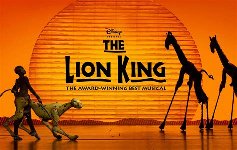 The Lion King Musical Embarks on Worldwide Tour in 2018