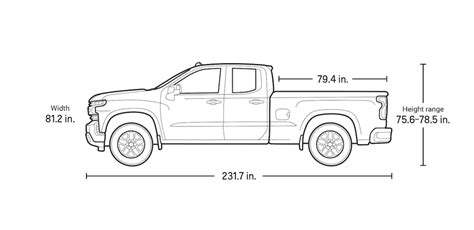 2021 Chevy Silverado 1500 Bed Sizes | Regular, Crew, Double Cab ...