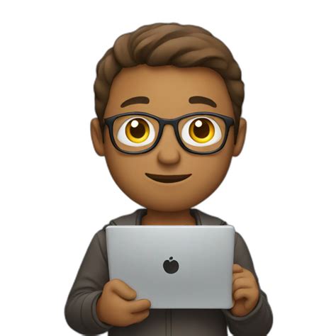 Angry woman holding black laptop | AI Emoji Generator