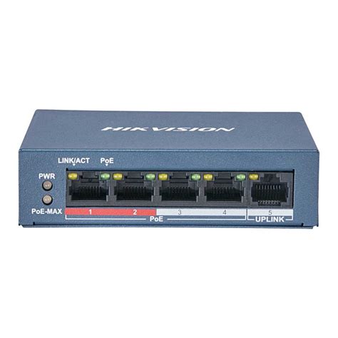 Hikvision 5 Port PoE Switch Price in Nepal | Hikvision 5 Port PoE Switch DS-3E0105P-E | POE ...