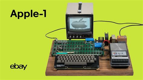 The Apple-1 Computer, a Vintage Tech Grail That Ignited the World of ...