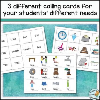 Letter T Mini Bingo | 3x3 Grid by Ms Turai's Learning Corner | TPT