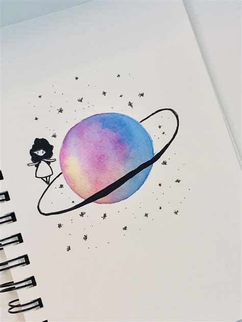 Space Drawing Ideas Planets / Here is a list of easy things to draw ...