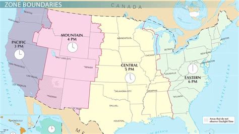 US Time Zones | Overview & History - Lesson | Study.com