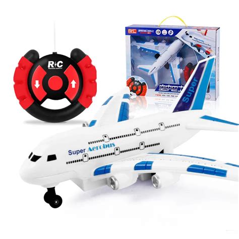 Electrical RC Plane Plastic Toys For Kids Remote Control Airplane Model Outdoor Games Children ...