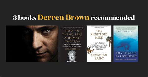 6 books Derren Brown recommended