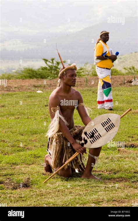 Zulu warriors dance hi-res stock photography and images - Alamy