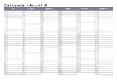 Free Printable A3 Wall Planner 2022 - Printable Form, Templates and Letter