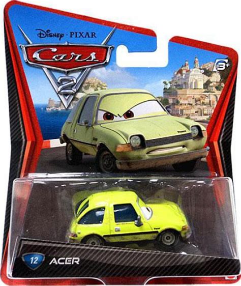 Disney Pixar Cars Cars 2 Main Series Acer 155 Diecast Car Mattel Toys ...