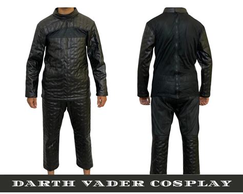 Darth Vader Cosplay Suit, Drath Vader Costume Outfit - Etsy