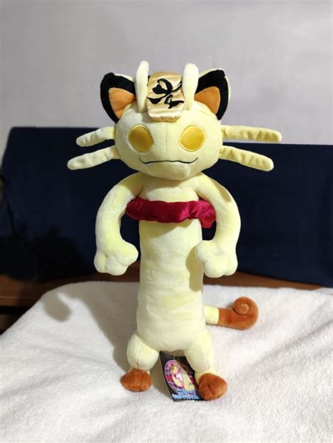 Pokemon Center Gigantamax Meowth Plush, Hobbies & Toys, Toys & Games on Carousell