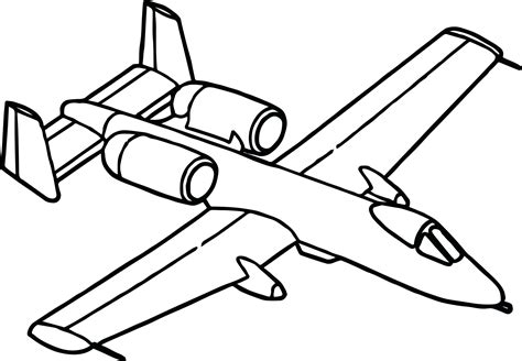 Fighter Jet Coloring Sheets - Free Printable Templates