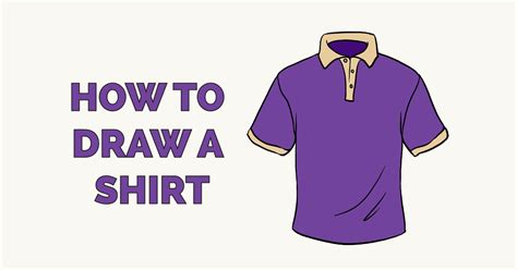 How To Draw A Shirt Collar - DRAWING IDEAS