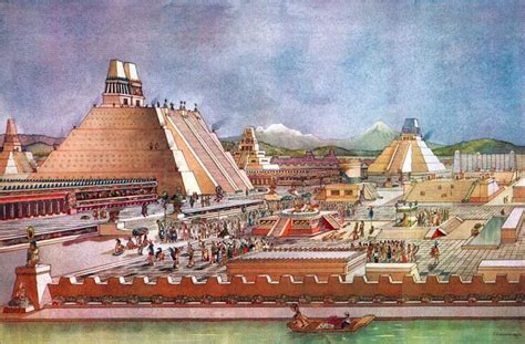 Tenochtitlán Inca, Ancient Cities, Ancient History, Aztec City, Aztec ...