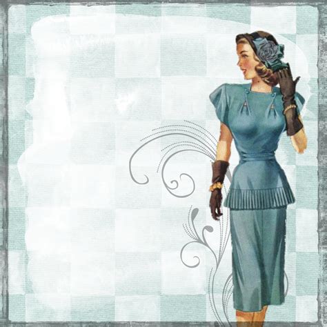Retro Fifties Lady Art Collage Free Stock Photo - Public Domain Pictures