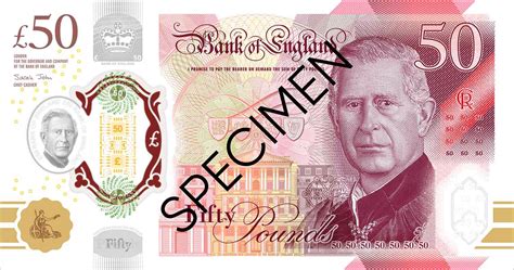 King Charles III Banknote Designs Revealed by the Bank of England