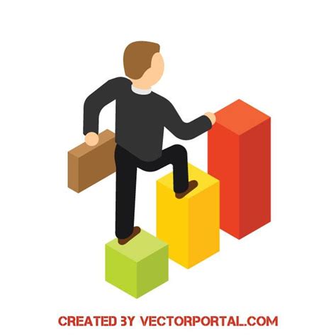 Business growth concept.ai Royalty Free Stock SVG Vector