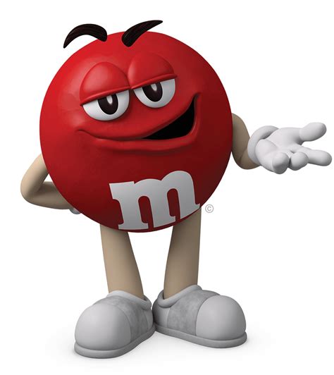 Meet Red, the charismatic M&M spokescandy