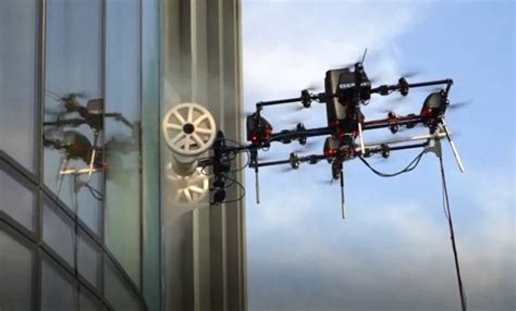 Window cleaning drone developed in Latvia – Research Snipers