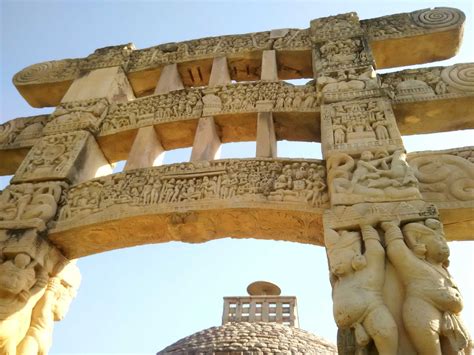 The Northern Gateway to Stupa Site, A World Heritage in Madhya Pradesh, India. Read more about ...