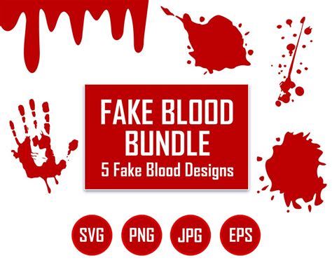 Blood Splatter Svg Fake Blood Svg Blood Svg Blood Svg Bundle Splatter Svg Paint Drip Svg Blood ...