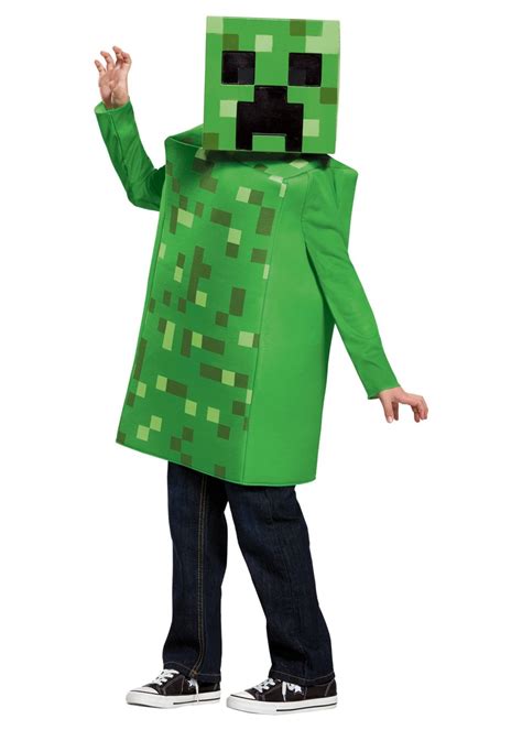 Boys Minecraft Creeper Costume - Video Game Costumes