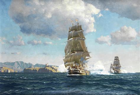 Ships Painting by Michael Zeno Diemer - Fine Art America