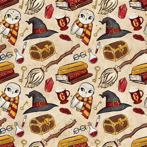 Wizard fabric Wizard prints owl fabric magic fabric | Etsy | Owl fabric, Harry potter fabric ...