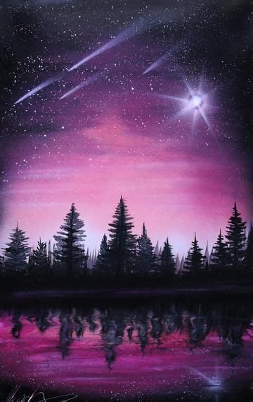 Billions stars | Night sky painting