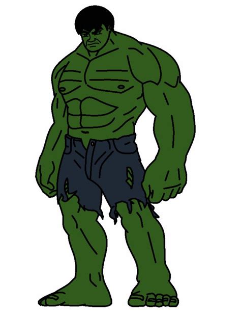 Hulk pose by dominator2001 on DeviantArt