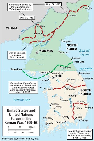 Korean War Chronology - Students | Britannica Kids | Homework Help