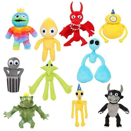 Roblox Rainbow Friends Game Doll Rainbow Villain Rainbow Friends Plush Toys | Walmart Canada