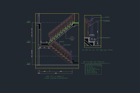 Gambar Kerja Detail Railing Tangga Modern File Dwg Au - vrogue.co