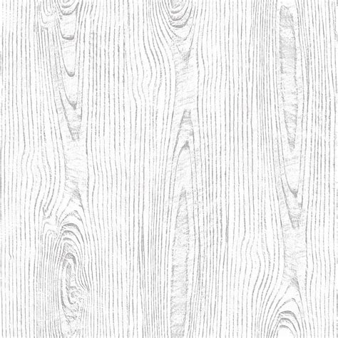 Arthouse White Wood Grain Fabric Strippable (Covers 57 sq. ft.)-610806 - The Home Depot, White ...