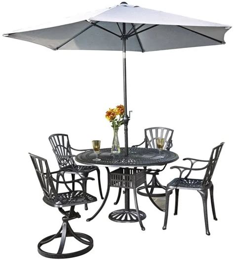 Patio Dining Sets with Umbrellas for Backyard Bliss | Idler's Home ...