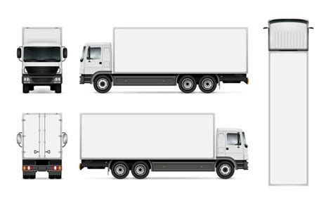 6,777 Box truck template Vector Images, Box truck template Illustrations | Depositphotos