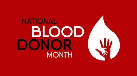 January is National Blood Donor Month | South Central Regional Medical ...