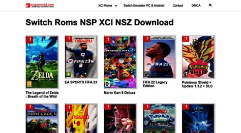 xcigamesdd.com - Switch Roms NSP XCI NSZ Downlo... - XCI Gamesdd