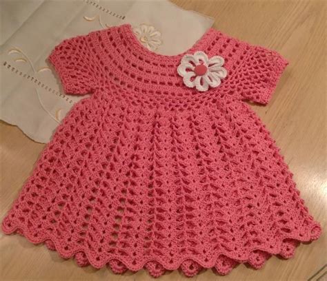 Resultado de imagen de baby crochet patterns | Crochet toddler dress, Crochet baby dress pattern ...