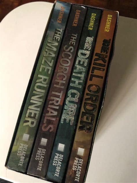 The Maze Runner Book Series 4 books set, Hobbies & Toys, Books & Magazines, Fiction & Non ...