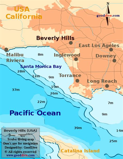 Map of Beverly Hills