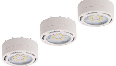 LEDP3120WH – 120V Direct LED Puck 3 Light Kit-White | Under Cabinet Lighting