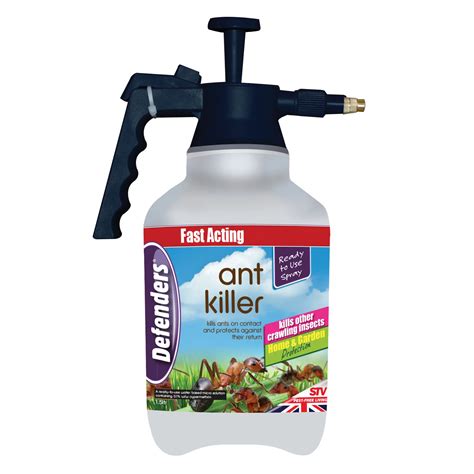 Defenders Ant Killer Insect spray, 1.5L 1812g | Departments | DIY at B&Q