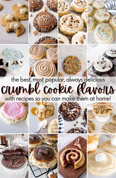 35+ Best Crumbl Cookies Flavors - Cooking With Karli