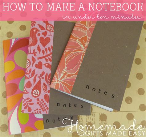 How To Make a Notebook