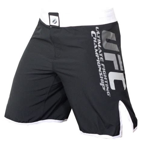 UFC 'Solid Colour' fight shorts black | Mixed Martial Store (MMA)